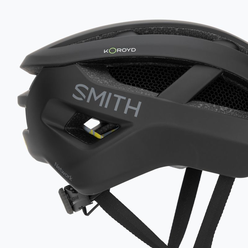 Cyklistická helma Smith Network MIPS matte black 7