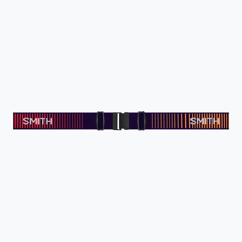 Dětské lyžařské brýle Smith Reason OTG S3 deep plum gradient/red solx mirror antifog 5