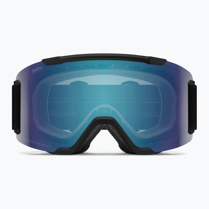 Lyžařské brýle Smith Squad S2 black/chromapop everyday blue mirror 2