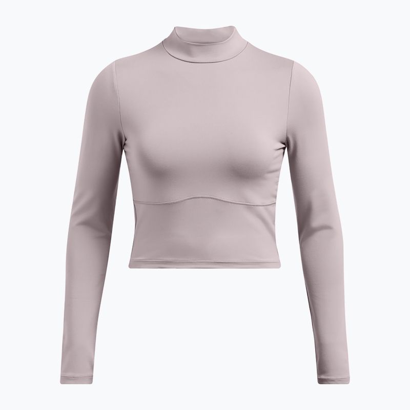 Dámský tréninkový top Under Armour Meridian Mock tetra gray/tetra gray