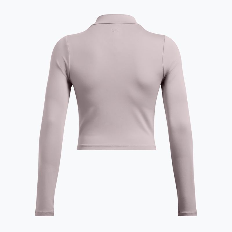 Dámský tréninkový top Under Armour Meridian Mock tetra gray/tetra gray 2