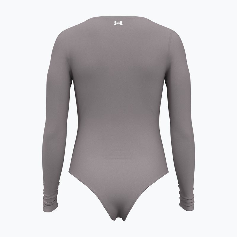Dámské body Under Armour Vanish Leotard tetra gray/white 2