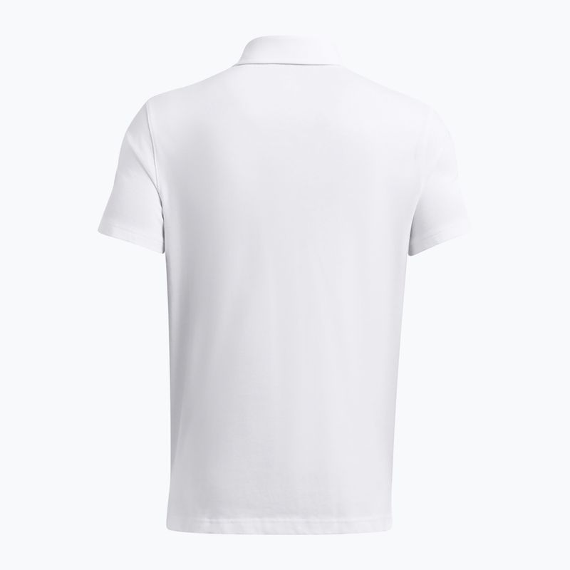 Pánské polo tričko Under Armour Icon Polo white/white 4