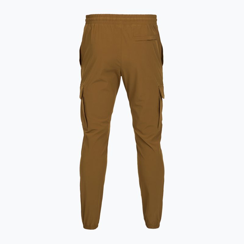 Pánské kalhoty  Under Armour Vibe Woven Cargo coyote/black 2