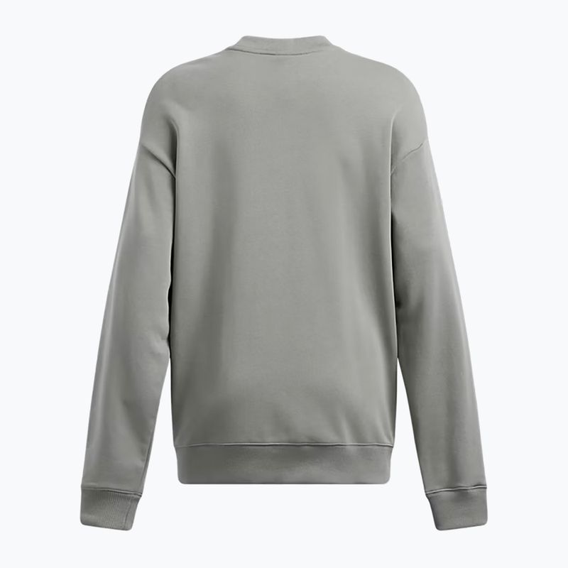 Dámská mikina  Under Armour Project Rock HWT Crew clay green/black 4