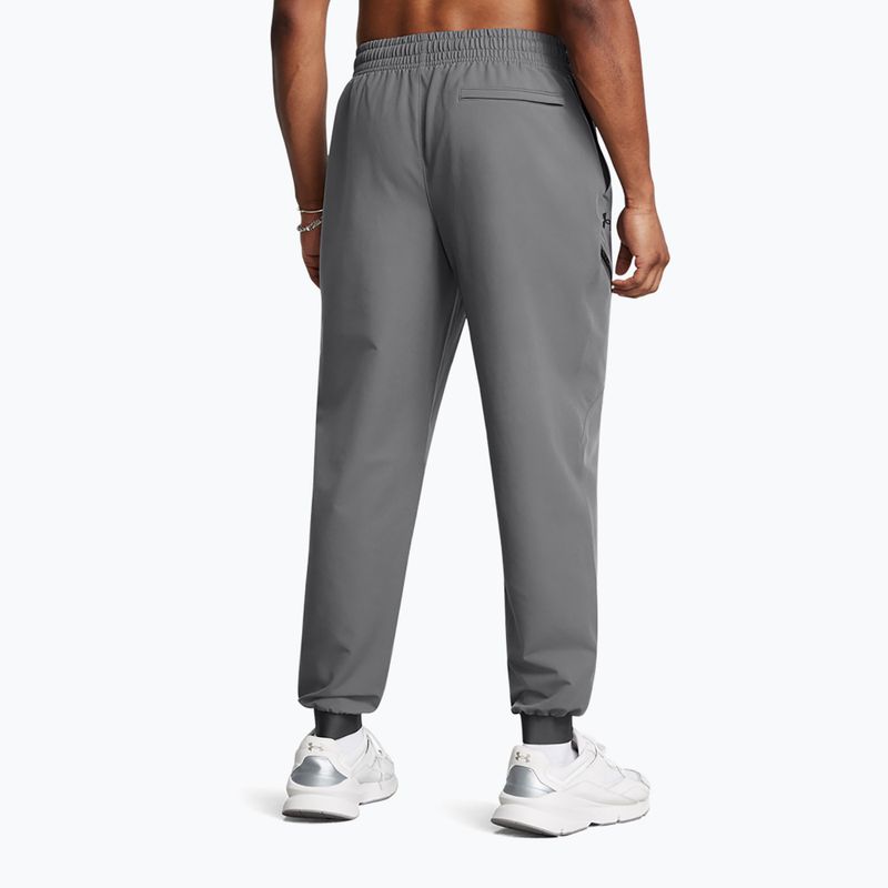Pánské tréninkové kalhoty Under Armour Unstoppable Joggers castlerock/black 3