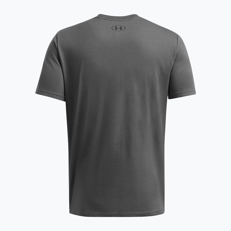 Pánské tréninkové tričko Under Armour GL Foundation Update castlerock/white/black 2