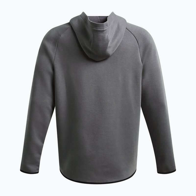 Pánská mikina Under Armour Unstoppable Fleece Jgr castlerock/black 5