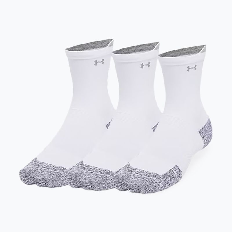 Ponožky Under Armour Velociti Run Cushion 3 páry white/white/reflective 5