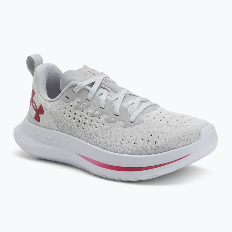 Dámské běžecké boty Under Armour Velociti 4 SE halo gray/mod gray/shaded fuchsia
