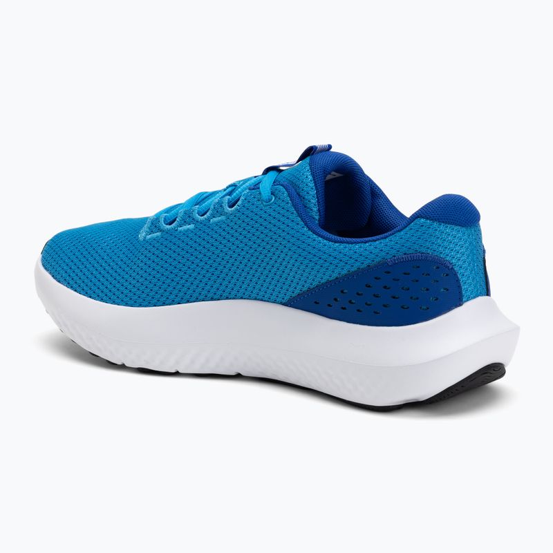 Pánské běžecké boty Under Armour Charged Surge 4 electric blue/royal/white 3