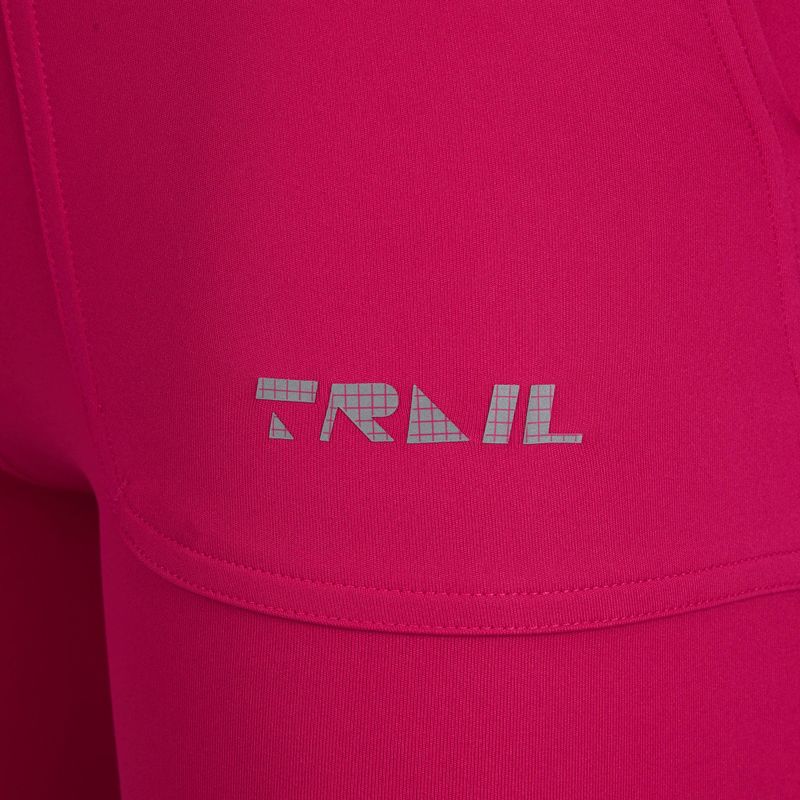 Dámské šortky Under Armour Trail Run Fitted shaded fuchsia/black 8