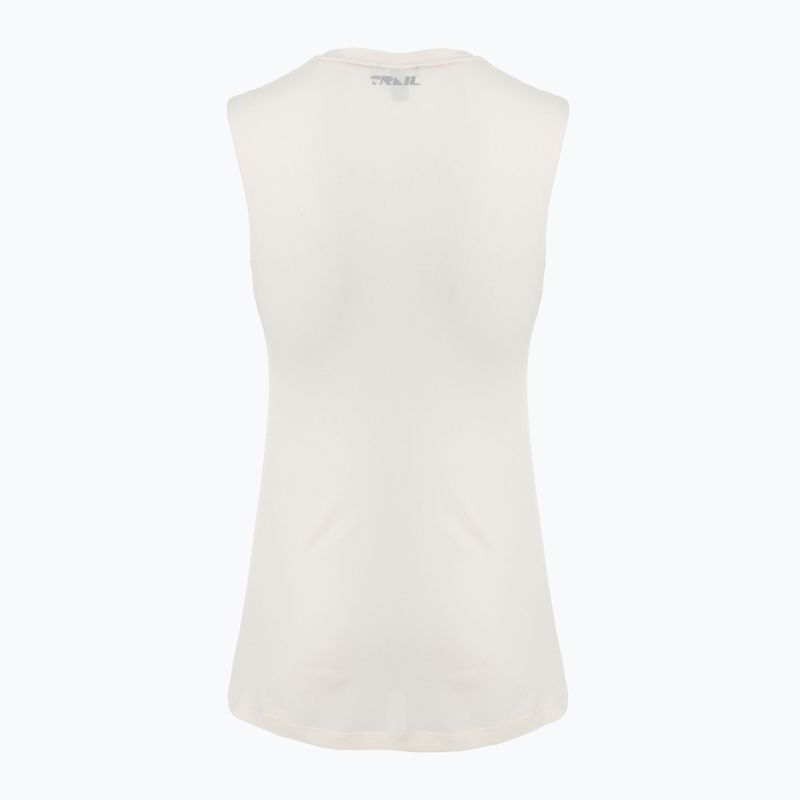 Pánské běžecké tílko tank top Under Armour Trail Run Launch Tank stone/reflective 2