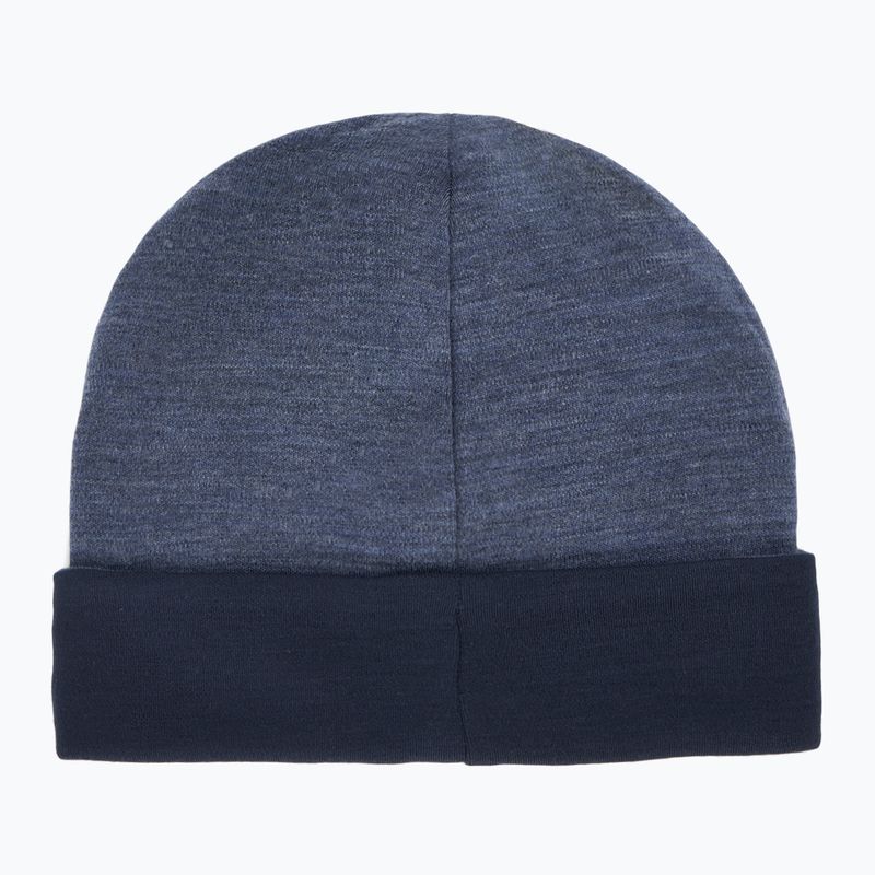 Zimní čepice Smartwool Merino Reversible Cuffed nightfall blue/deep navy 2