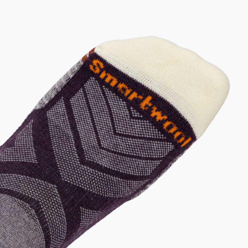 Dámské ponožky Smartwool Hike Light Cushion New Pattern Crew prple ris 3