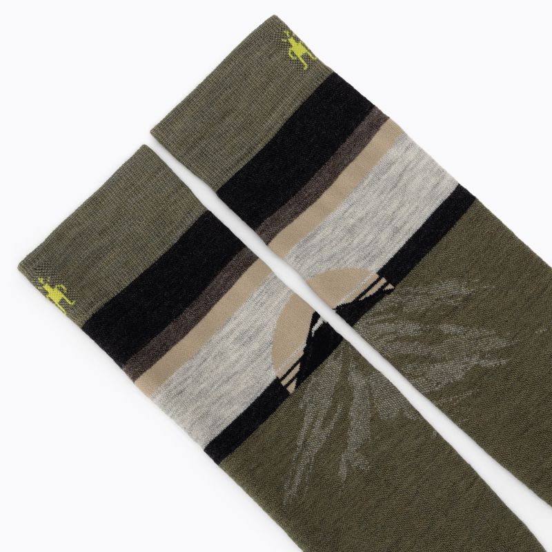 Sněžné ponožky Smartwool Snowboard Targeted Cushion Mountain Sunrise OTC zimní mech 3