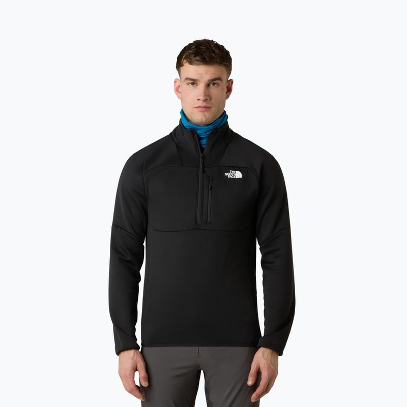 Pánská mikina The North Face Meteora 1/4 Zip Fleece black
