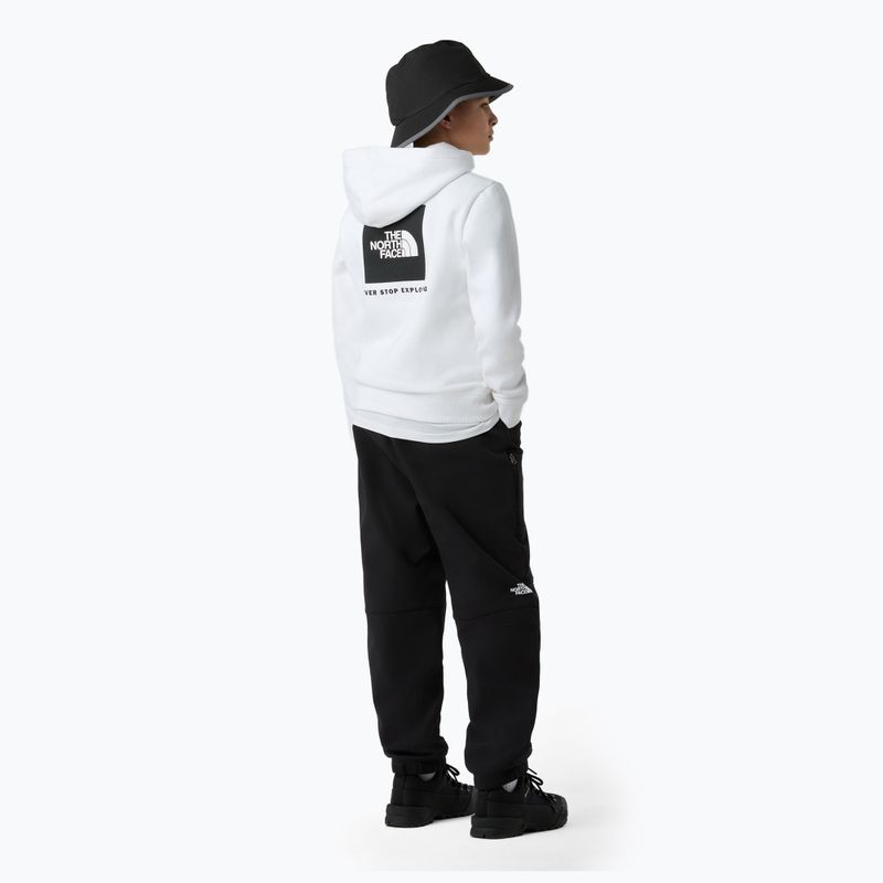 Dětská mikina The North Face Teen Redbox Regular P/O white/black 5