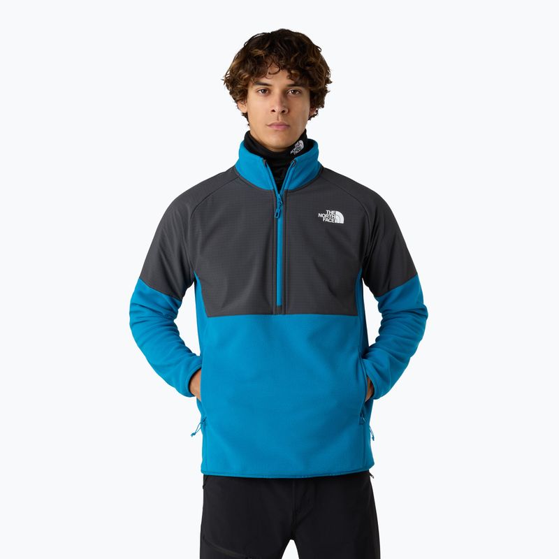 Pánská mikina The North Face Glacier Heavyweight 1/2 Zip dusk blue/asphalt grey