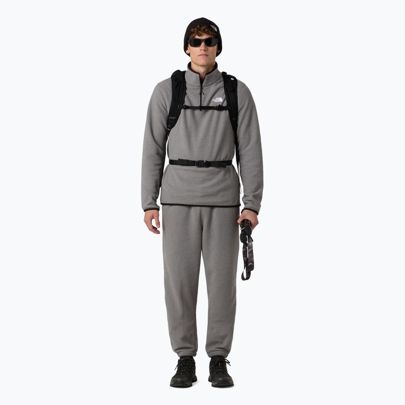 Pánské kalhoty The North Face Glacier Fleece mid graather heather 2