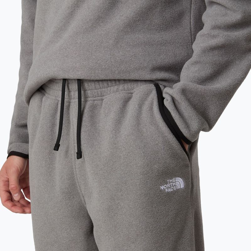 Pánské kalhoty The North Face Glacier Fleece mid graather heather 4