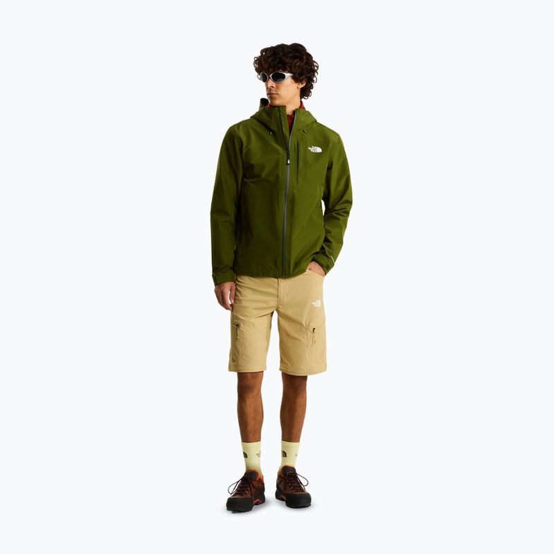 Pánské trekingové kalhoty The North Face Exploration Regular Tapered Convertible khaki stone 2