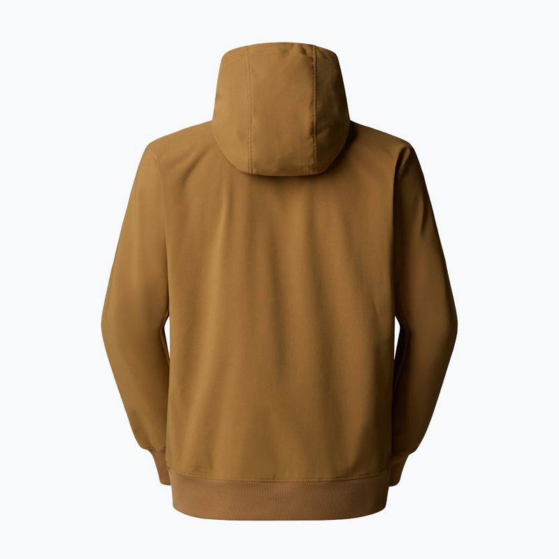 Pánská mikina The North Face Tekno Logo Hoodie utility brown 5