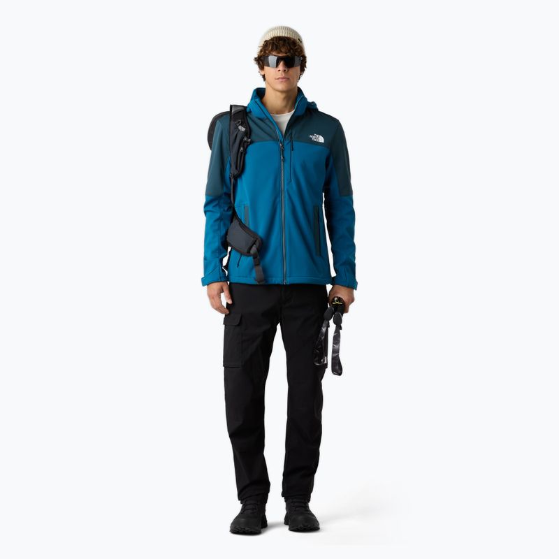 Pánská softshellová bunda The North Face Diablo Softshell Detachable Hood mineral ink/deep cypress 2