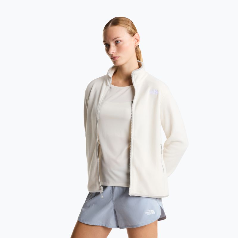 Dámská fleecová mikina The North Face Glacier Fleece white dune 4