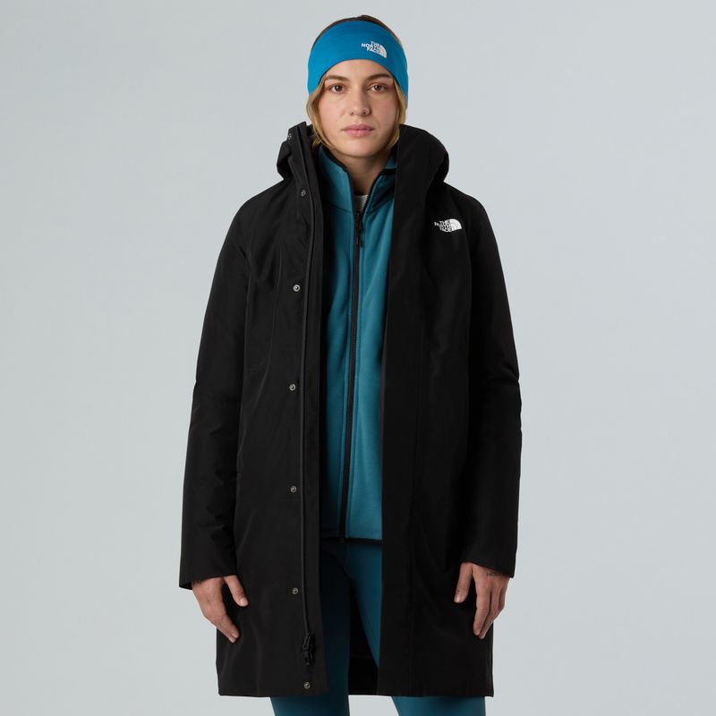 Dámský péřový kabát The North Face Suzanne Triclimate 2.0 černý 5