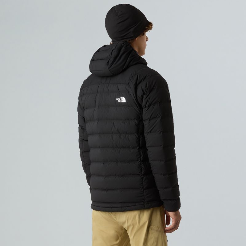 Pánská péřová bunda The North Face Abseil Stretch Down Hoodie black 3
