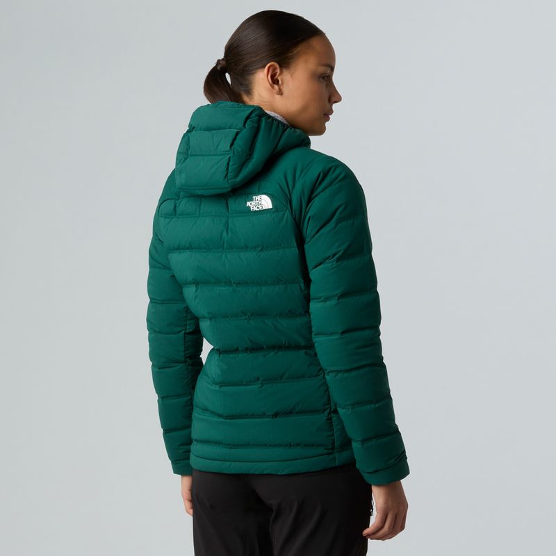 Dámská péřová bunda The North Face Abseil Stretch Down Hoodie hunter green 3