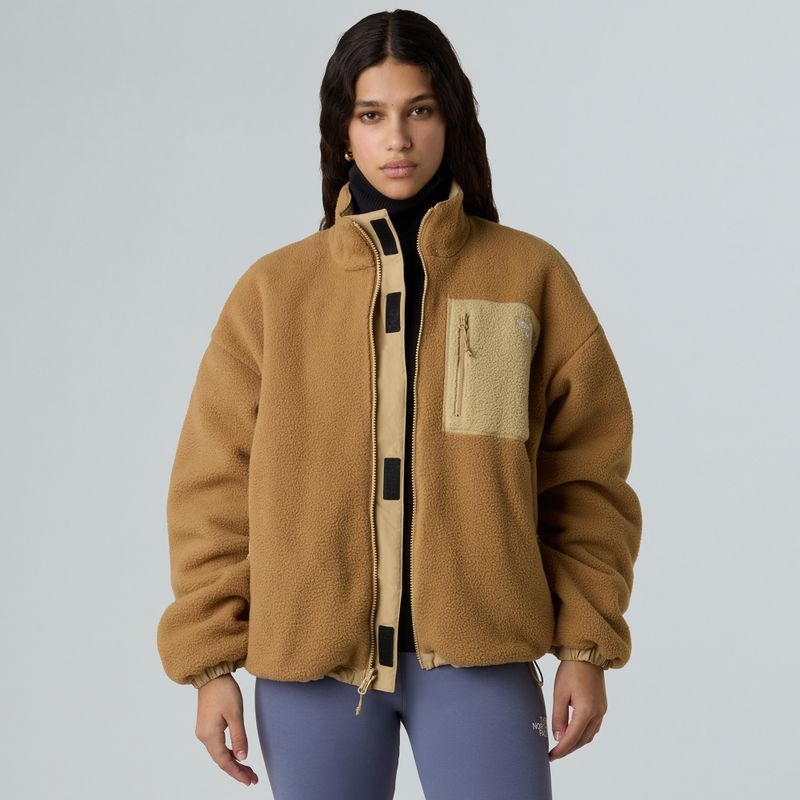 Dámská bunda The North Face Yumiori Reversible khaki stone/utility brown 4