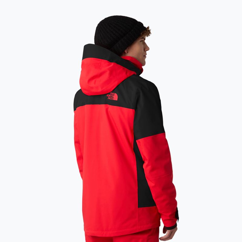Pánská lyžařská bunda The North Face Chakal elevation red/black 3