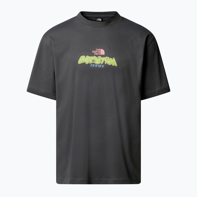 Pánské tričko The North Face Expedition Celebration Oversized anthracite grey 4