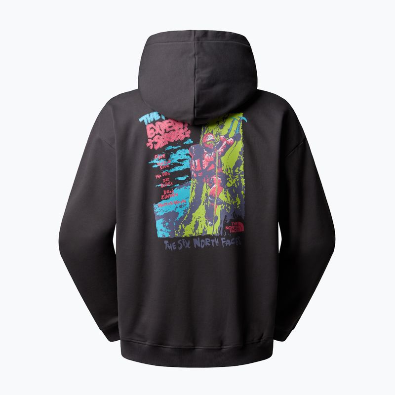 Pánská mikina The North Face Expedition Celebration Oversized Hoodie anthracite grey 5