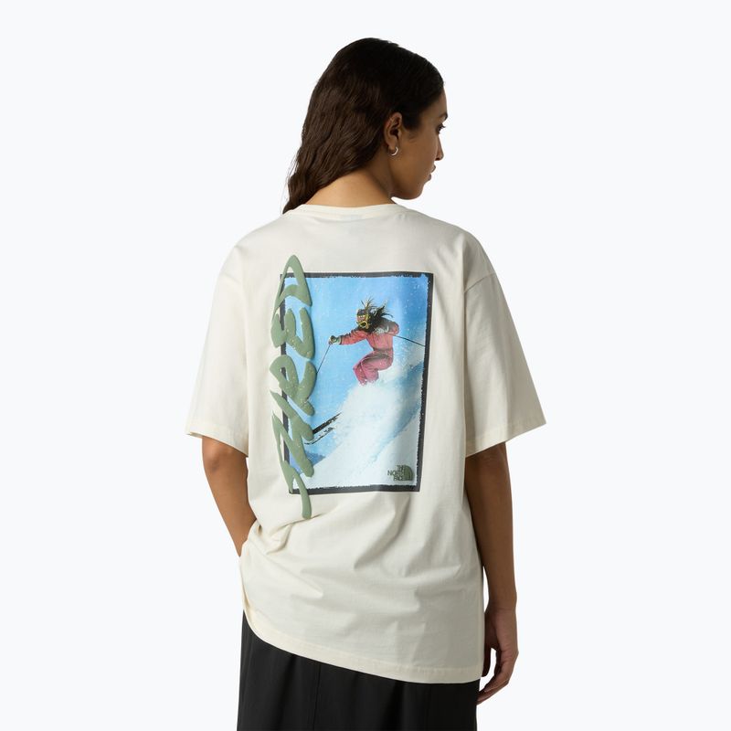 Pánské tričko The North Face NSE Slopes Relaxed Tee Graphic white dune 3