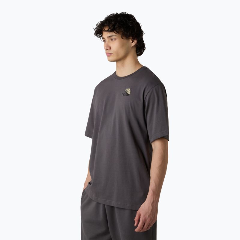 Pánské tričko The North Face Flower Dome Relaxed Graphic anthracite grey