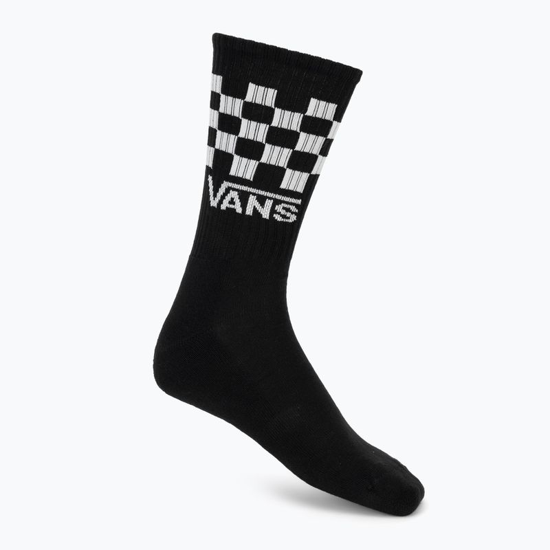 Ponožky Vans Classic Check Crew 3 pairs black/white 3