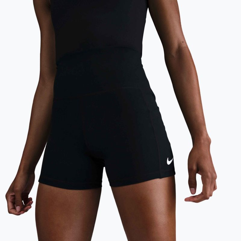 Dámské tenisové šortky Nike Court Dri-Fit with Pockets black/white 4