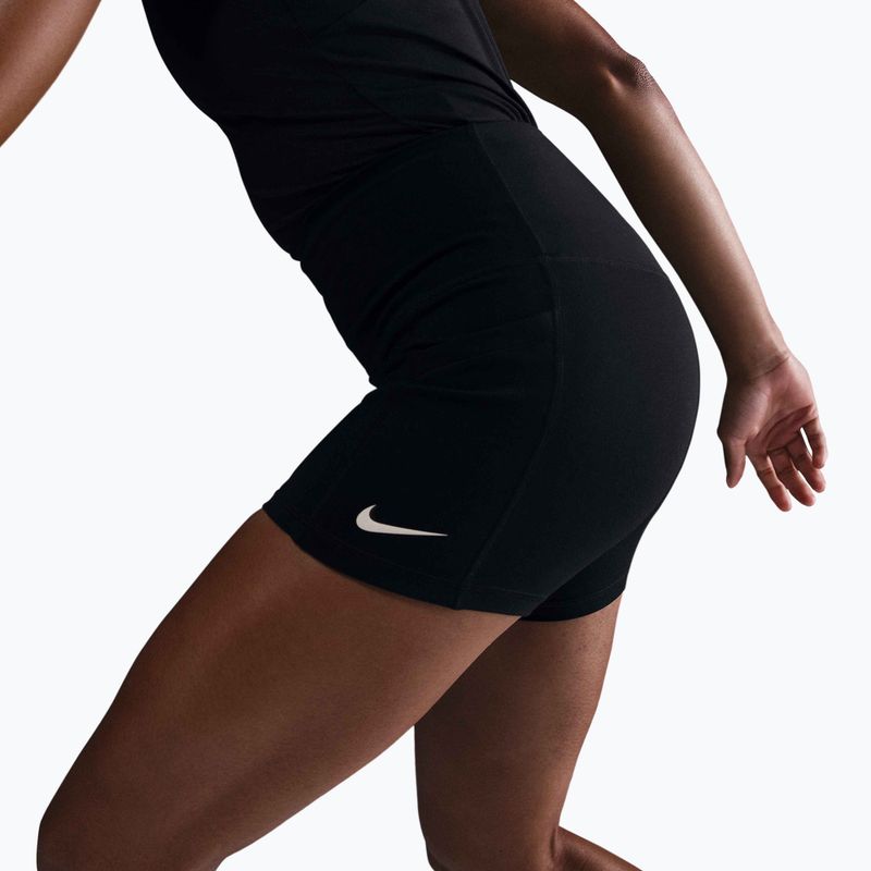 Dámské tenisové šortky Nike Court Dri-Fit with Pockets black/white 5