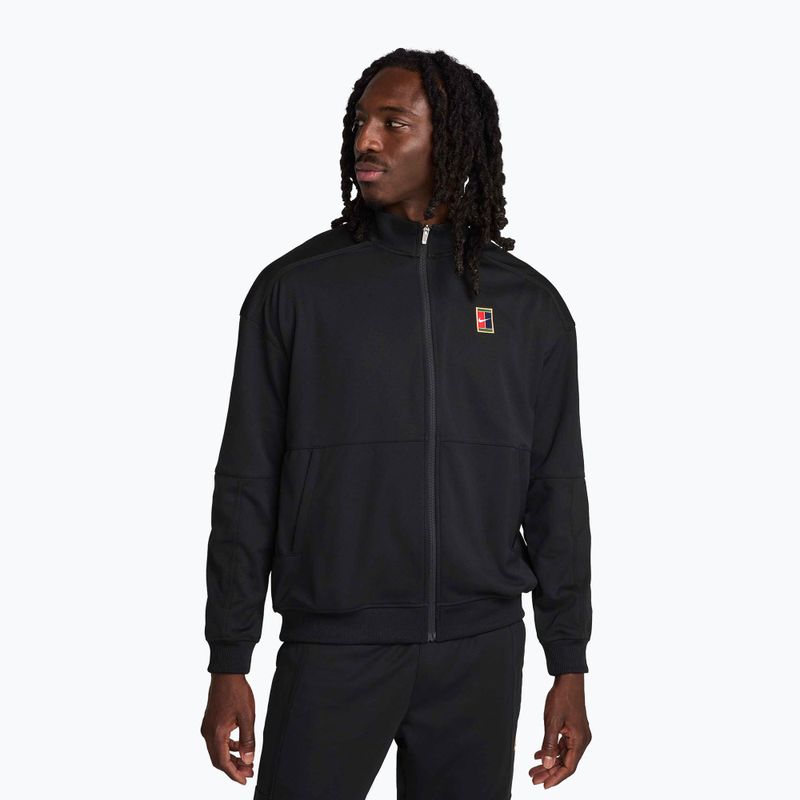 Pánská tenisová mikina Nike Court Heritage black/black