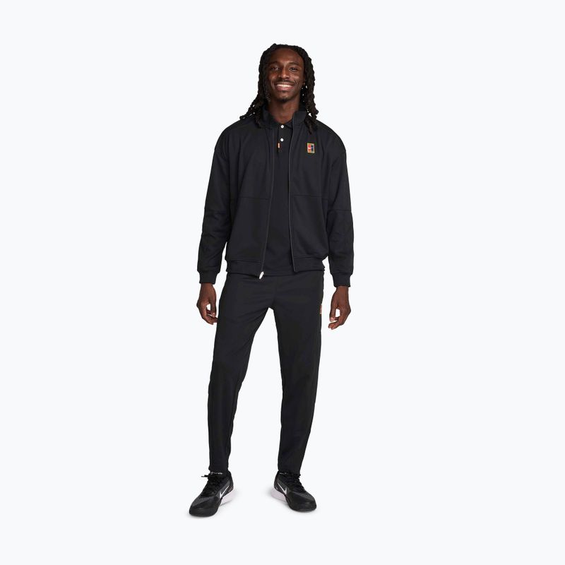 Pánská tenisová mikina Nike Court Heritage black/black 2