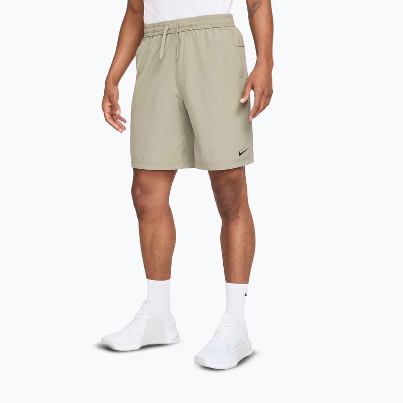 Pánské běžecké šortky Nike Form Dri-Fit Unlined 9" light army/black
