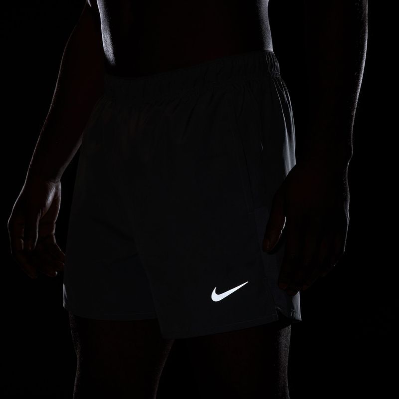 Pánské šortky Nike Dri-Fit Challenger 5" 2in1 smoke grey/dark smoke grey 9