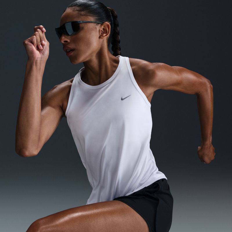 Dámské běžecké tílko Nike Tempo Dri-Fit Tank Top white 6