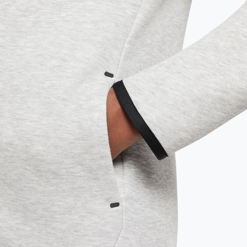 Dětská mikina Nike Sportswear Tech Fleece dark grey heather/black/black 6