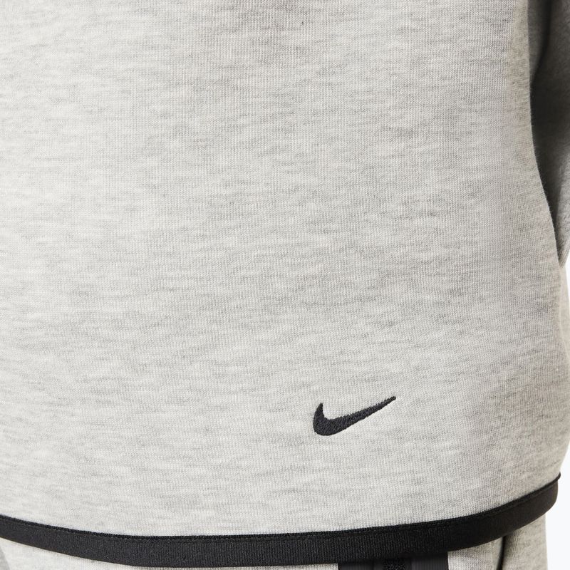 Dětská mikina Nike Sportswear Tech Fleece dark grey heather/black/black 7