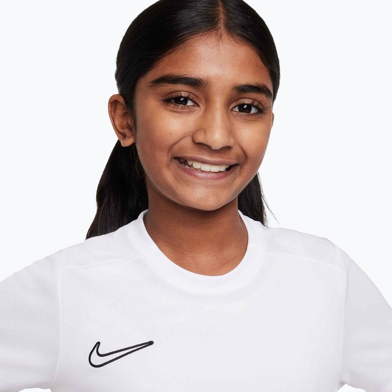 Dětský fotbalový dres Nike Academy Dri-Fit Jr white/white/black/black 4