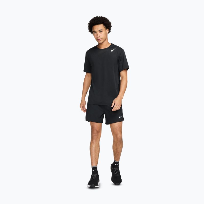 Pánské běžecké tričko Nike AeroSwift Dri-Fit ADV black/summit white 2